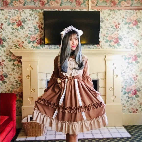 NEW Sweet Harajuku Lolita Dress - Picture 6 of 15